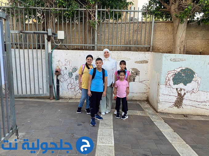 افتتاح العام الدراسي في جلجولية 